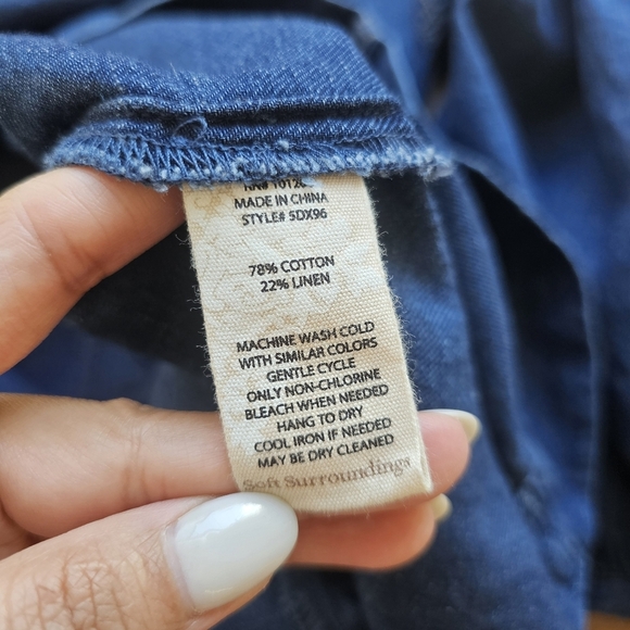 Soft Surroundings Julieta Casual Popover Dress Size 2X - Picture 8 of 8